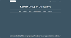 Desktop Screenshot of kendek.com