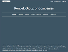 Tablet Screenshot of kendek.com